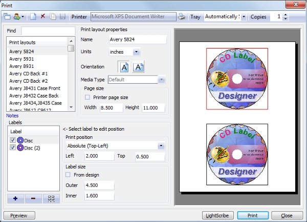 Best free neato cd label software for mac